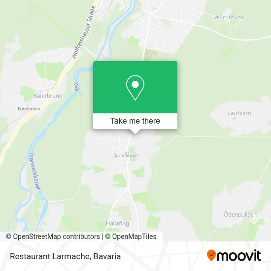 Restaurant Larmache map