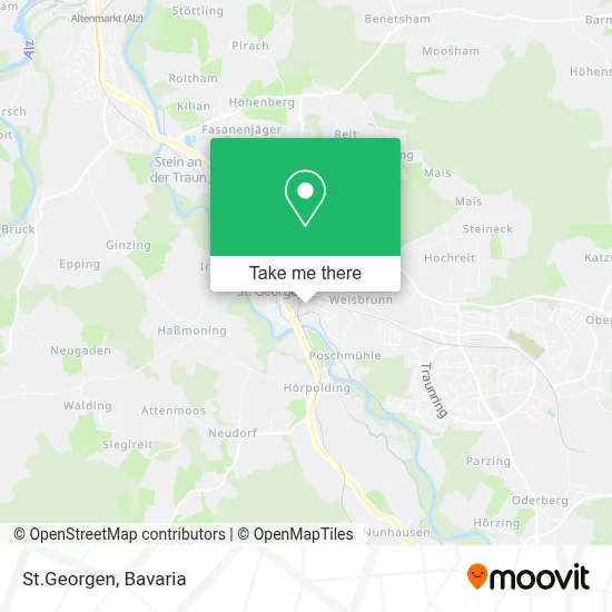 St.Georgen map