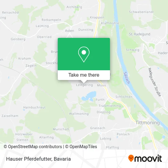 Hauser Pferdefutter map