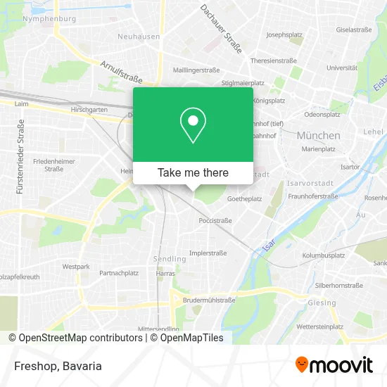 Freshop map