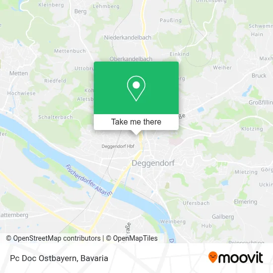 Pc Doc Ostbayern map