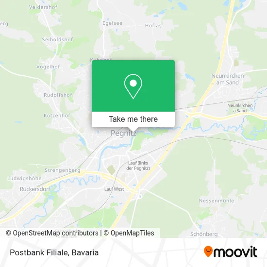 Postbank Filiale map