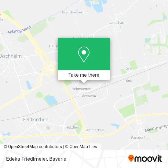 Edeka Friedlmeier map