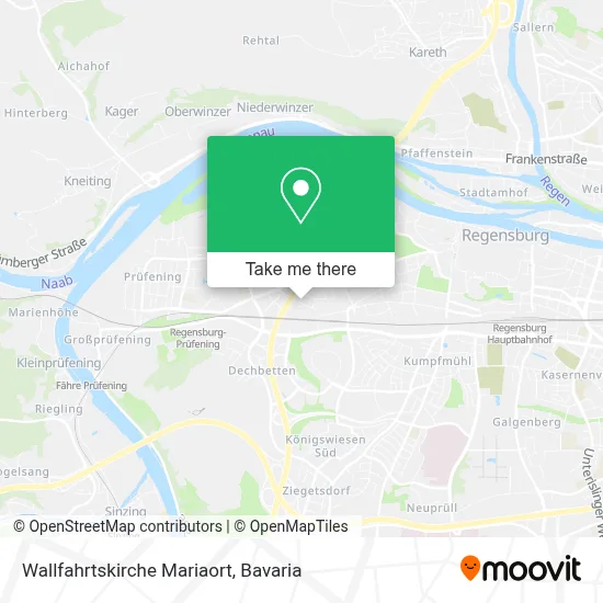 Wallfahrtskirche Mariaort map