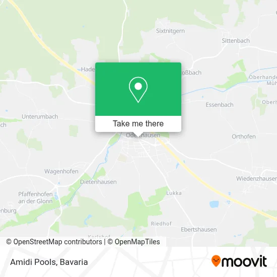 Amidi Pools map