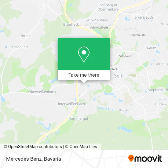 Mercedes Benz map