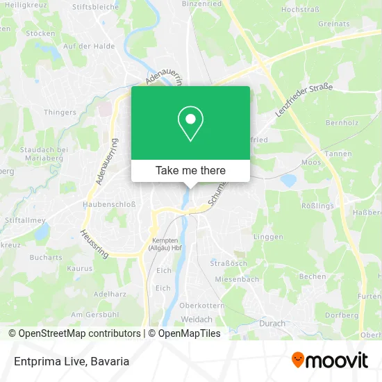 Entprima Live map