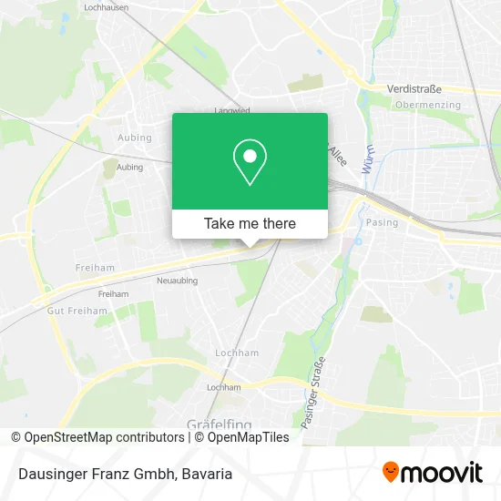 Dausinger Franz Gmbh map