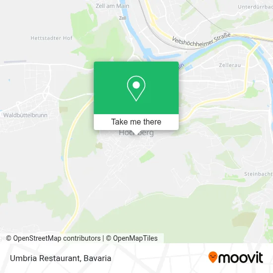 Ristorante Umbria map