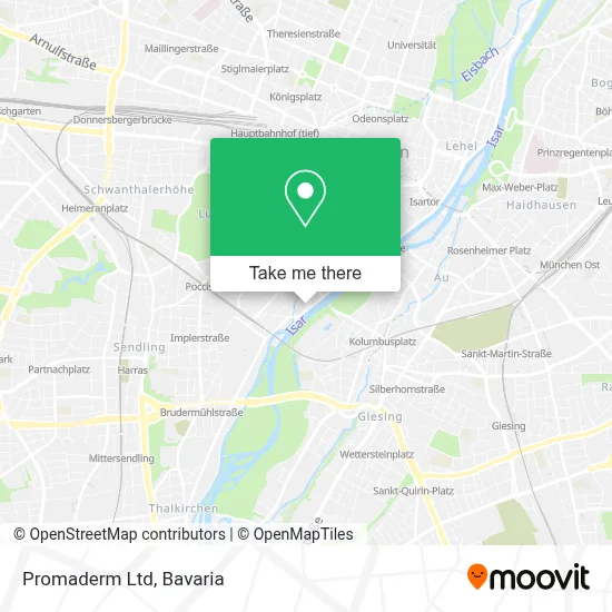 Promaderm Ltd map