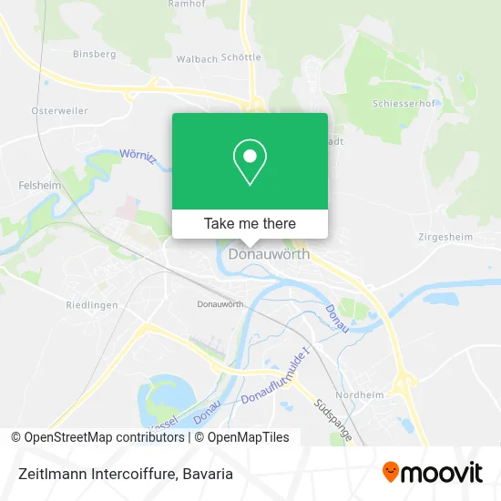 Zeitlmann Intercoiffure map