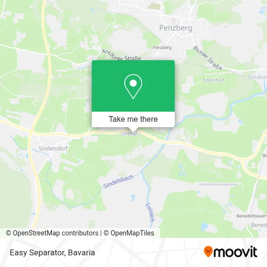 Easy Separator map