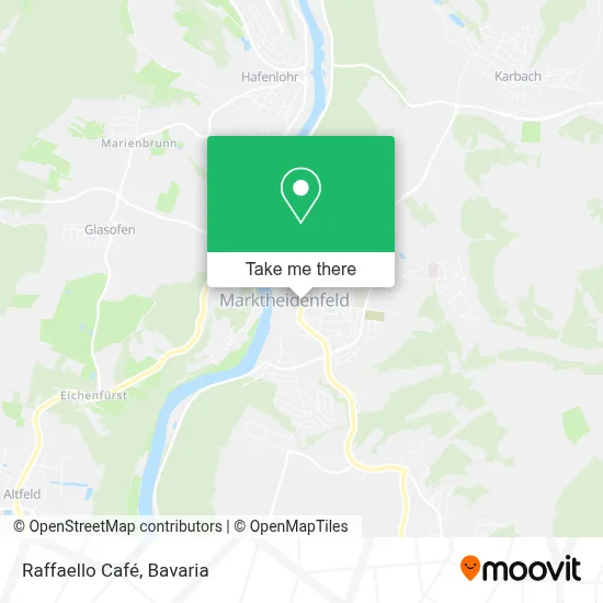 Raffaello Café map