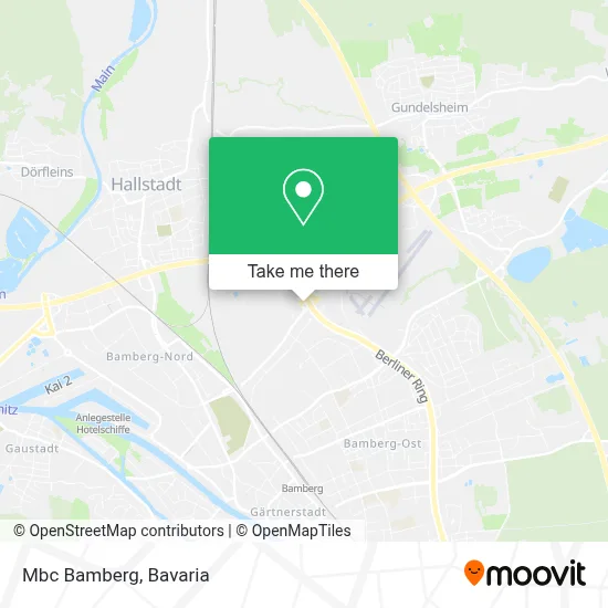 Mbc Bamberg map