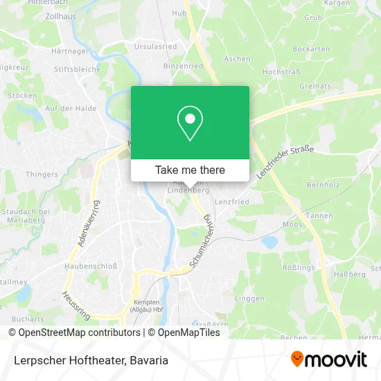 Lerpscher Hoftheater map