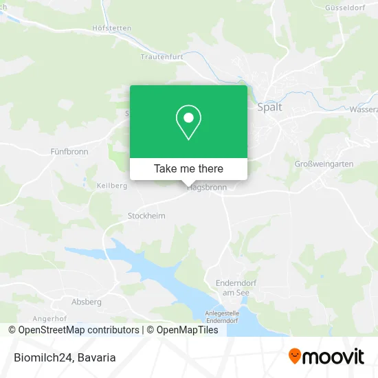 Biomilch24 map