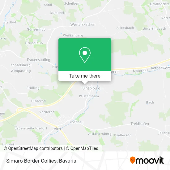 Simaro Border Collies map