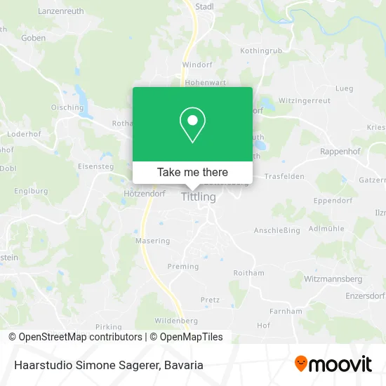 Haarstudio Simone Sagerer map