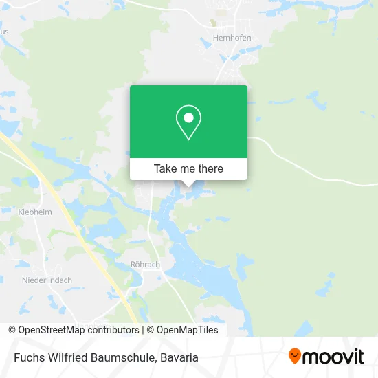 Fuchs Wilfried Baumschule map