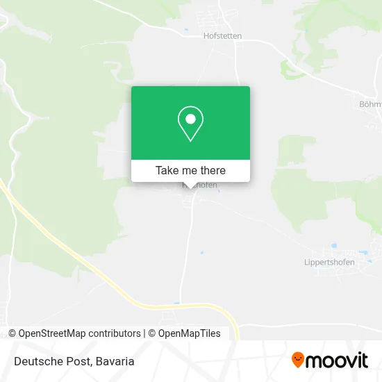 Deutsche Post map