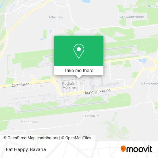 Eat Happy map