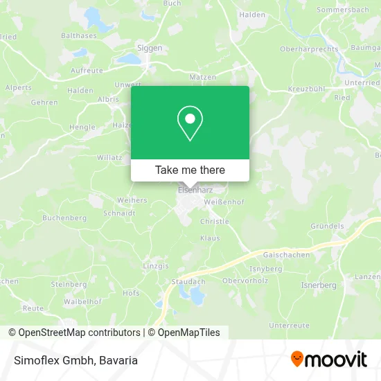 Simoflex Gmbh map