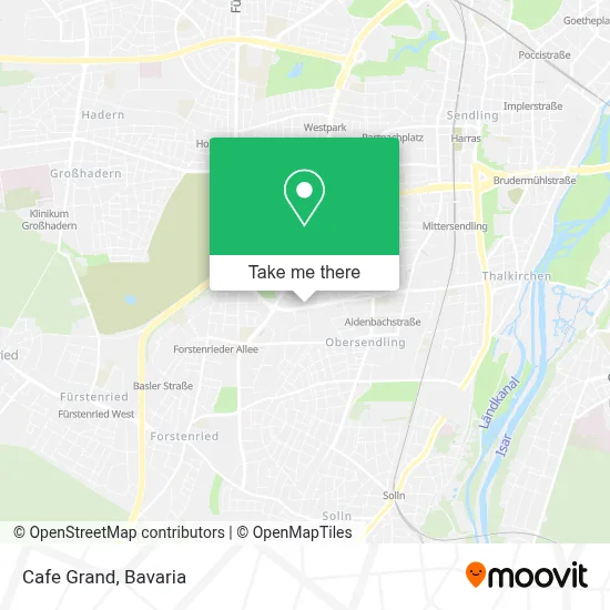 Cafe Grand map