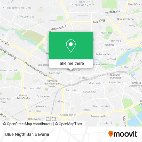 Blue Nigth Bar map