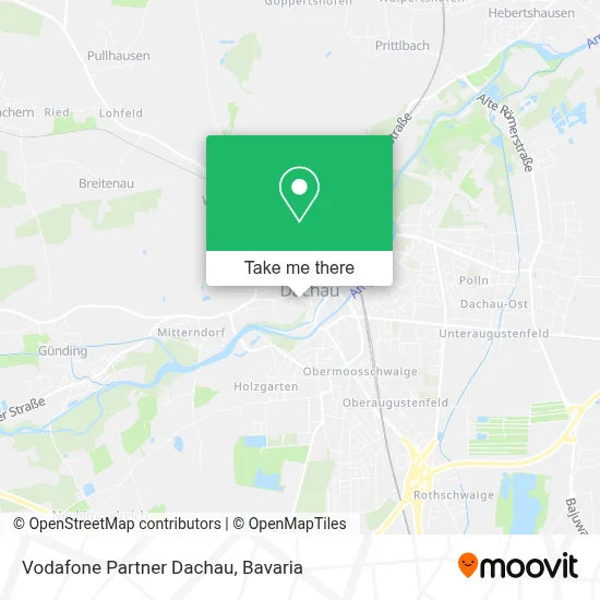 Vodafone Partner Dachau map