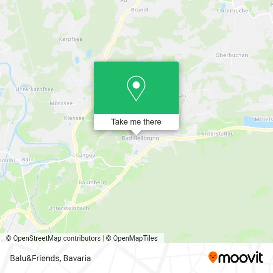 Balu&Friends map