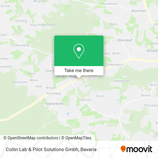 Collin Lab & Pilot Solutions Gmbh map