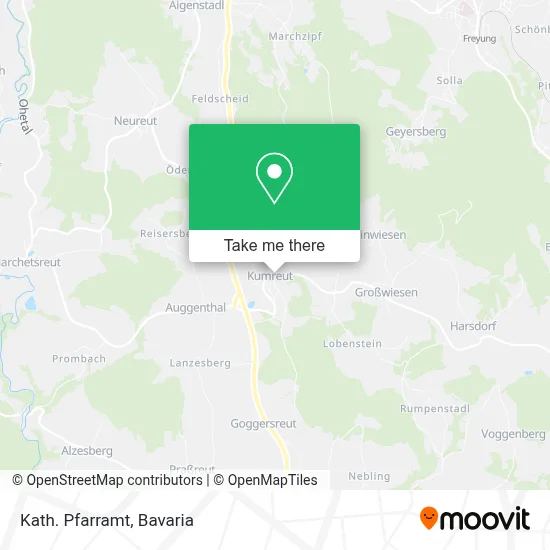 Kath. Pfarramt map