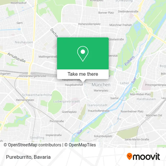 Pureburrito map