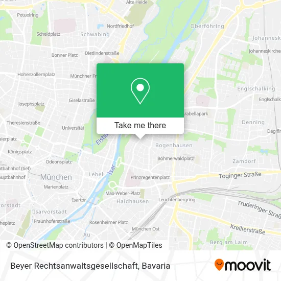 Beyer Rechtsanwaltsgesellschaft map