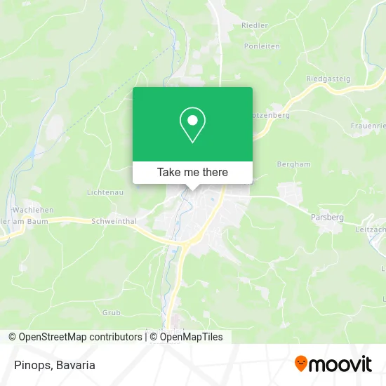 Pinops map
