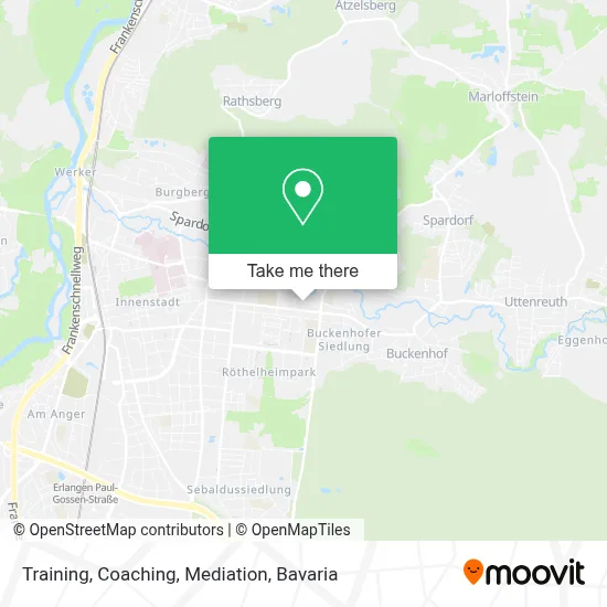 Training, Coaching, Mediation map