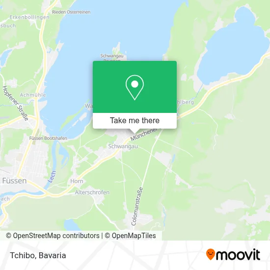 Tchibo map
