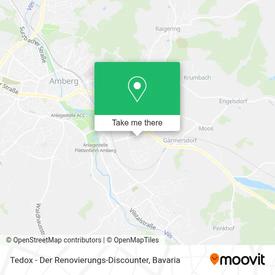 Tedox - Der Renovierungs-Discounter map