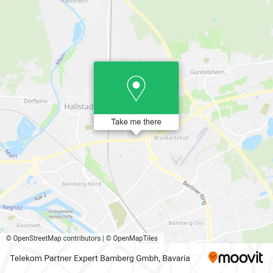 Telekom Partner Expert Bamberg Gmbh map