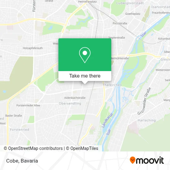 Cobe map