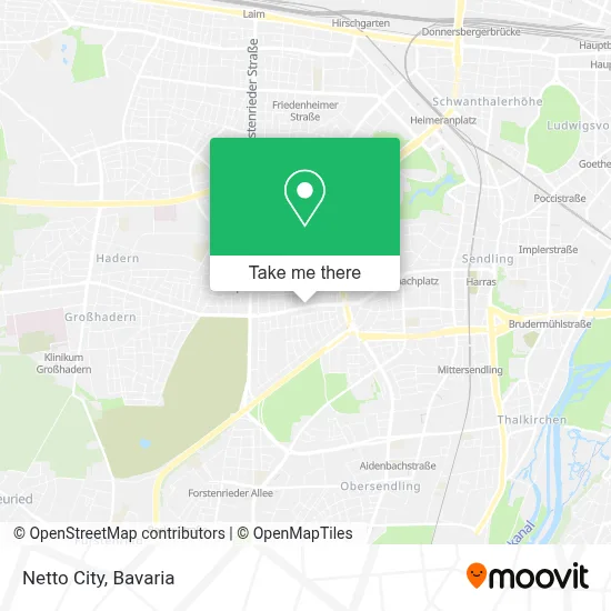 Netto City map