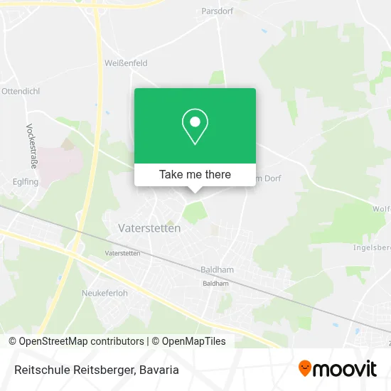 Reitschule Reitsberger map