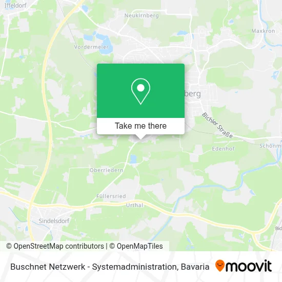 Buschnet Netzwerk - Systemadministration map