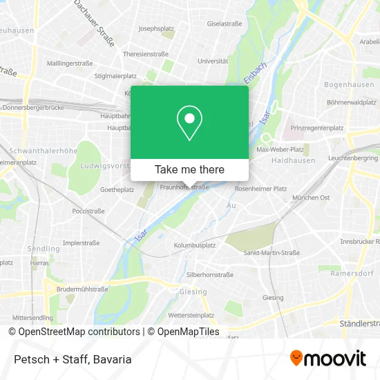 Petsch + Staff map