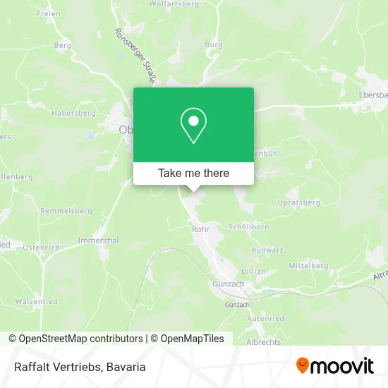 Raffalt Vertriebs map