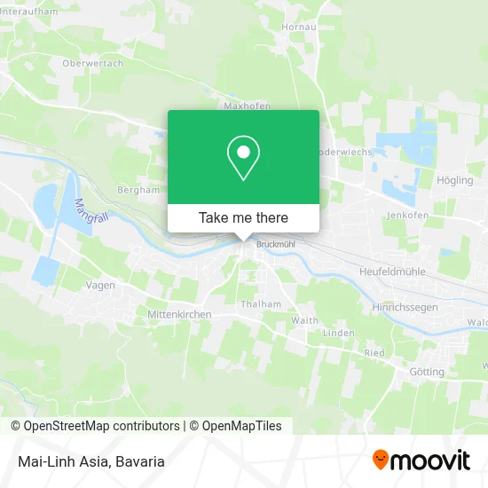 Mai-Linh Asia map