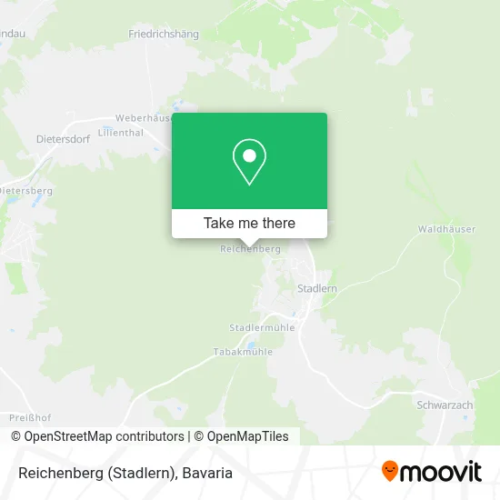 Reichenberg (Stadlern) map