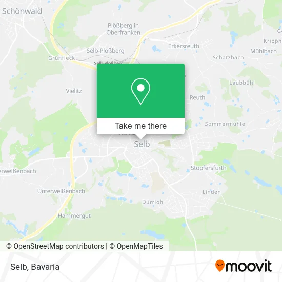 Selb map