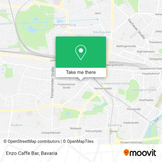 Enzo Caffe Bar map