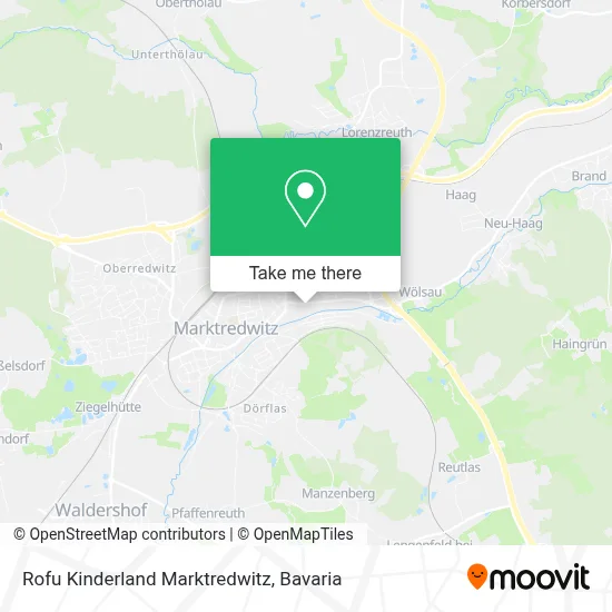 Rofu Kinderland Marktredwitz map